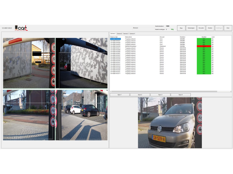 CAR-L Kentekenherkenning Software Basiskit